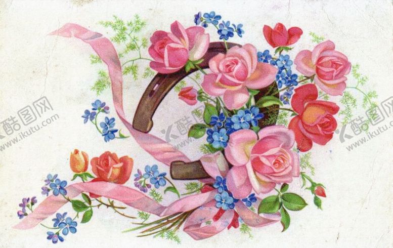 编号：54046309092224063667【酷图网】源文件下载-欧式花朵油画