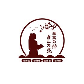 退休教师文化墙