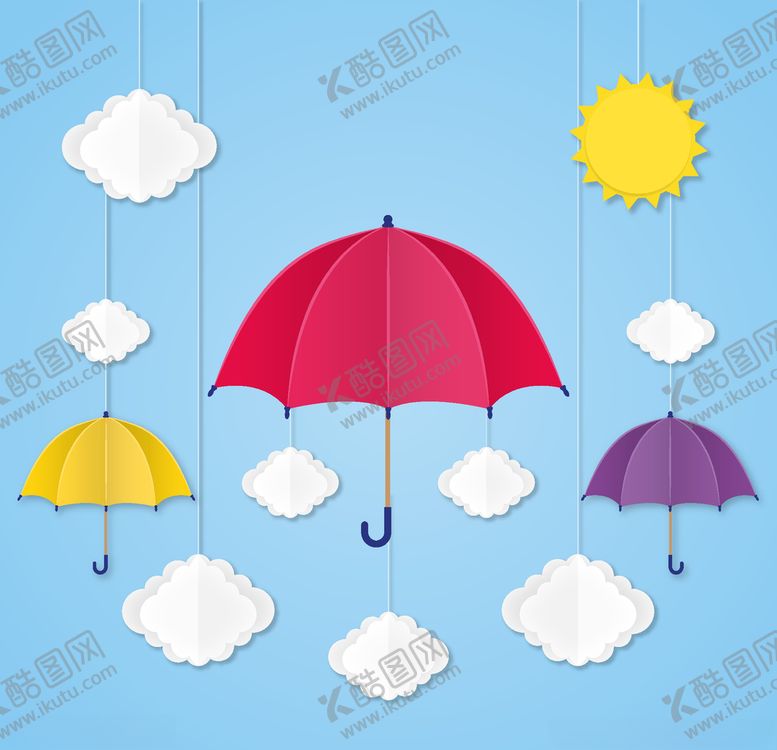 编号：23136210270906555483【酷图网】源文件下载-卡通伞