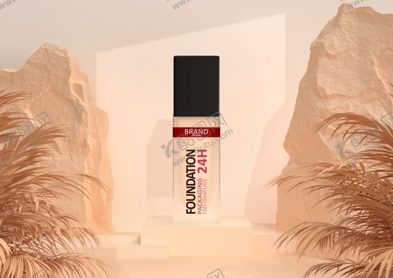 编号：99728909231836496978【酷图网】源文件下载-护肤品样机