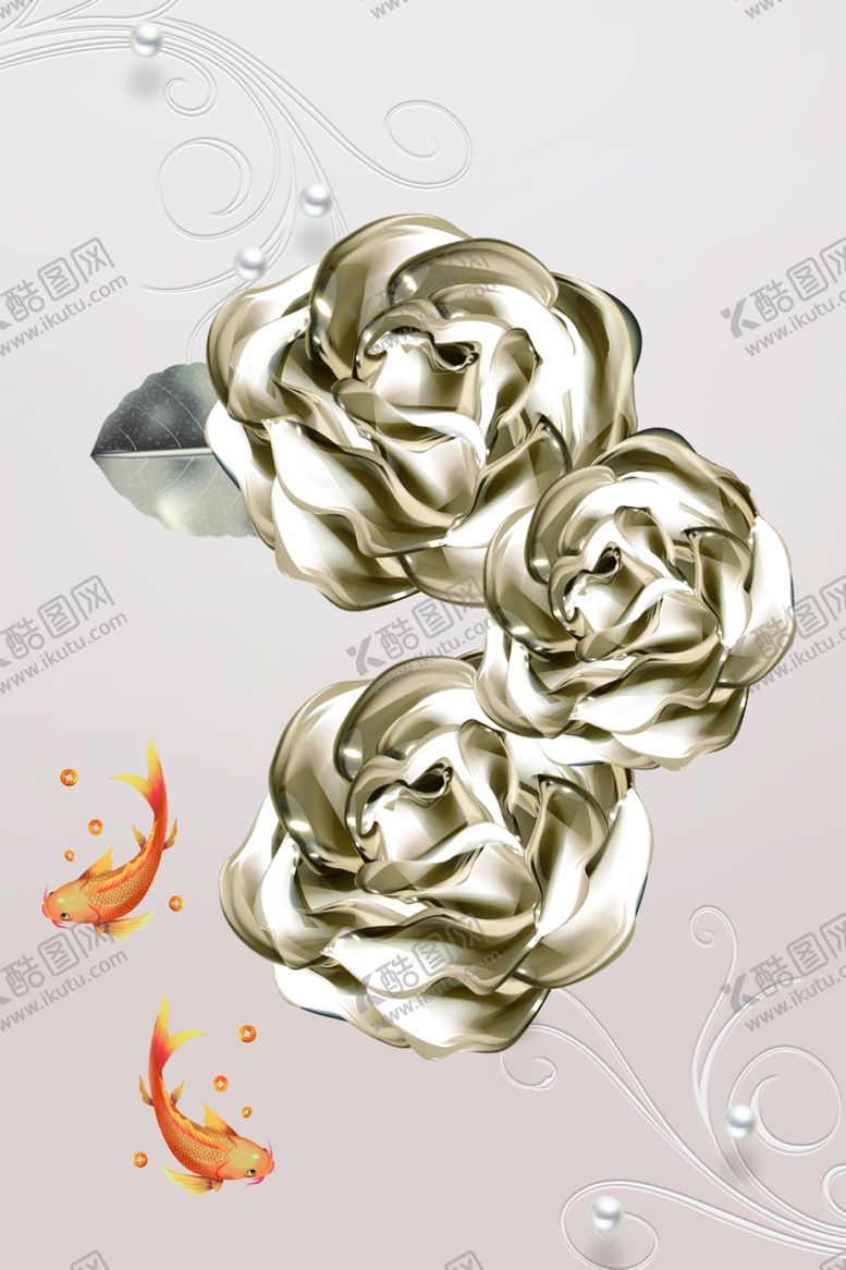 编号：92081605131502141122【酷图网】源文件下载-玫瑰金色烫金古风国风背景素材