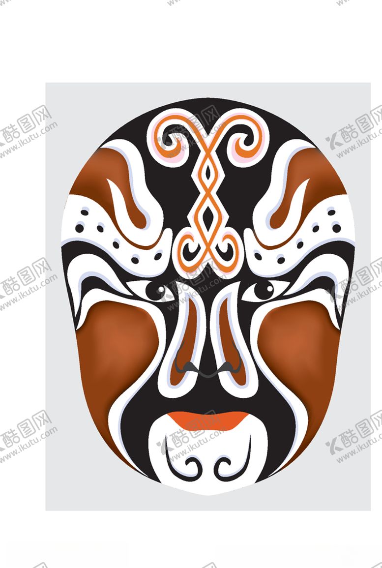 编号：15758810042318401540【酷图网】源文件下载-中国风传统京剧脸谱