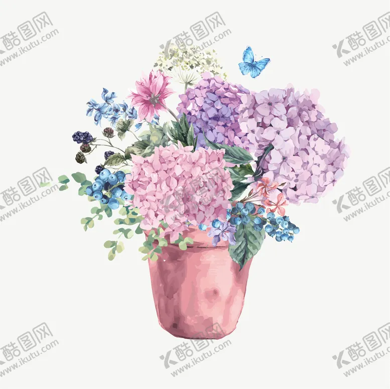 编号：12759409180339484708【酷图网】源文件下载-花盆矢量