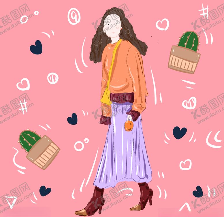 编号：59213909270058151794【酷图网】源文件下载-插画人物