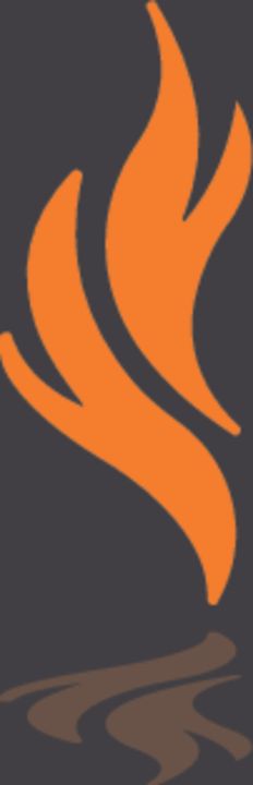 火苗灭失红色焰LOGO