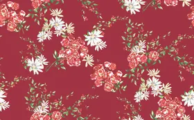 手绘花定位碎乱小碎