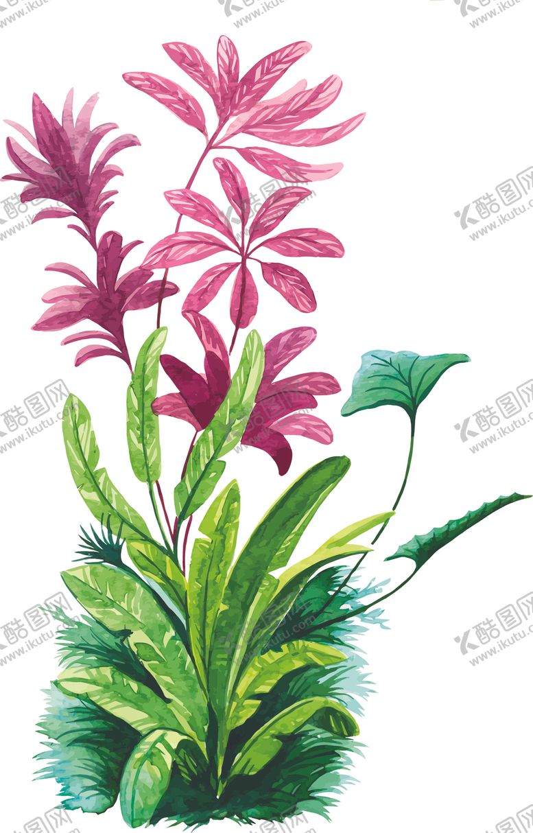 编号：34098001262155484959【酷图网】源文件下载-手绘花卉