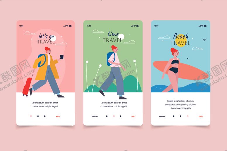 编号：61733910211107519880【酷图网】源文件下载-引导页