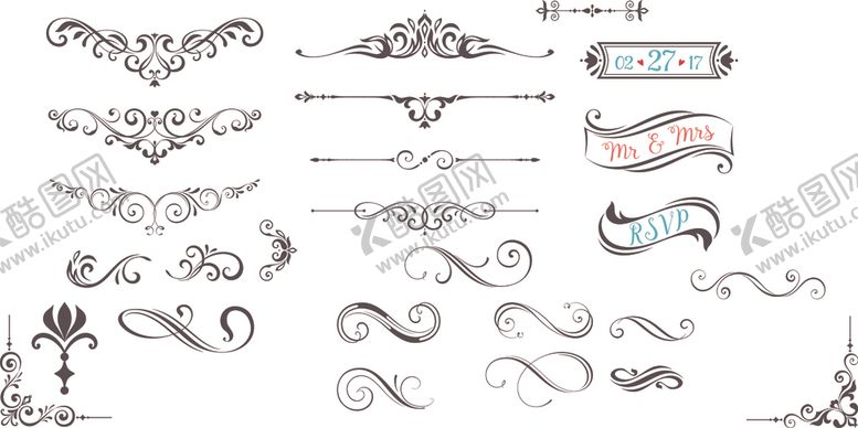 编号：59743309130932078837【酷图网】源文件下载-花纹边框