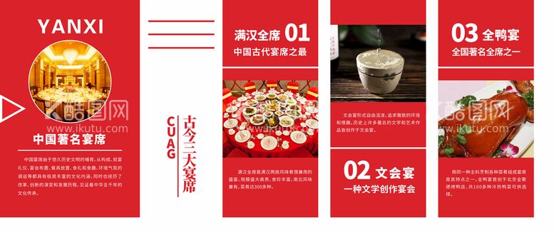 编号：30745512150645507052【酷图网】源文件下载-简约红色烹饪餐饮宣传展板