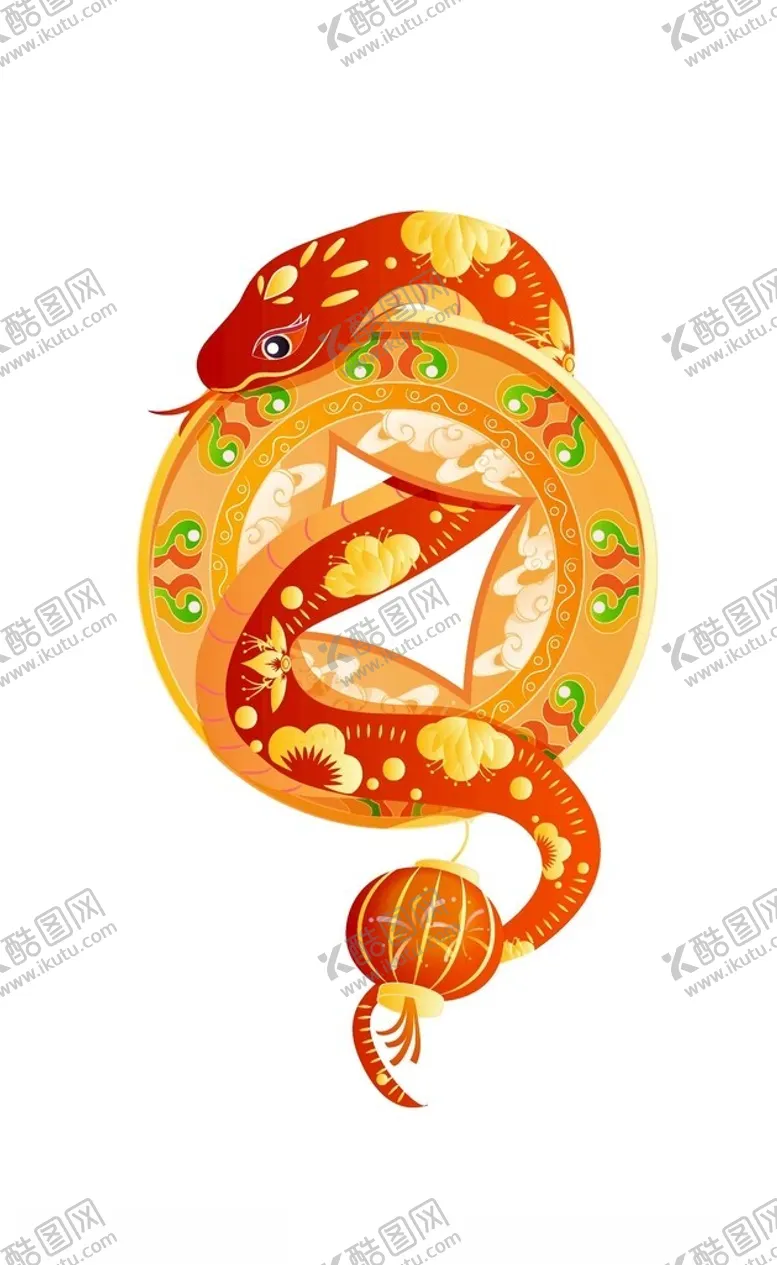 编号：60413502241700591527【酷图网】源文件下载-中国风国潮蛇年金币缠绕装饰