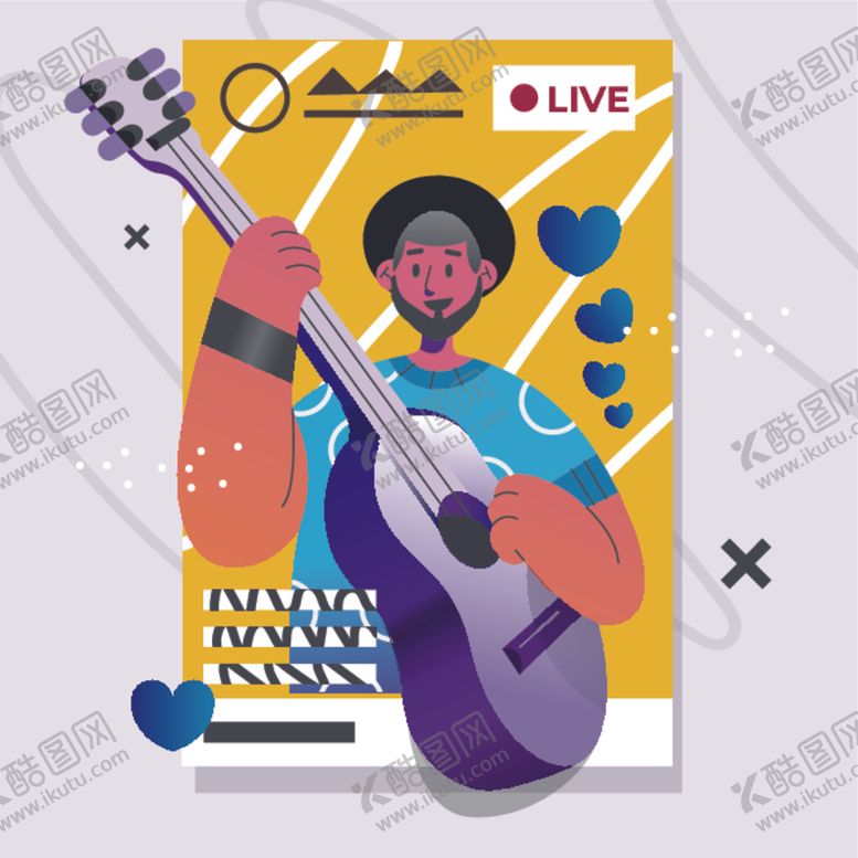 编号：79306009270149445958【酷图网】源文件下载-在直播的人物