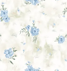 淡紫色花卉纹理背景图