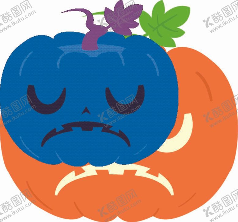 编号：14327909150614536415【酷图网】源文件下载-卡通简约万圣节南瓜图