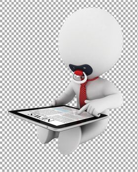 透明底3d小人