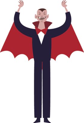 吸血鬼超自然生物卡通人物奇幻生物