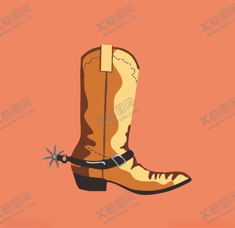 编号：37560210040339011921【酷图网】源文件下载-牛仔靴