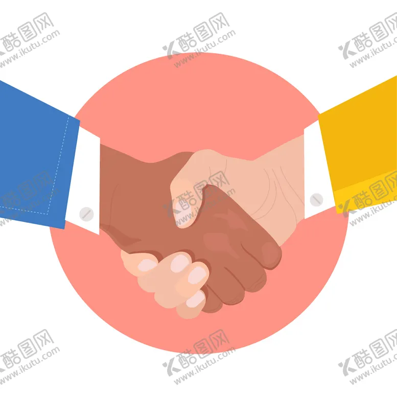 编号：79454601181916572611【酷图网】源文件下载-握手 