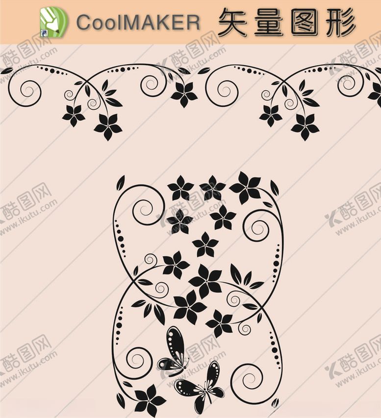 编号：96086910031817203102【酷图网】源文件下载-线稿剪影壁纸简洁手绘