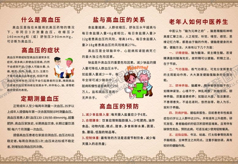 编号：91610007021624131281【酷图网】源文件下载-中医养生知识宣传页展示