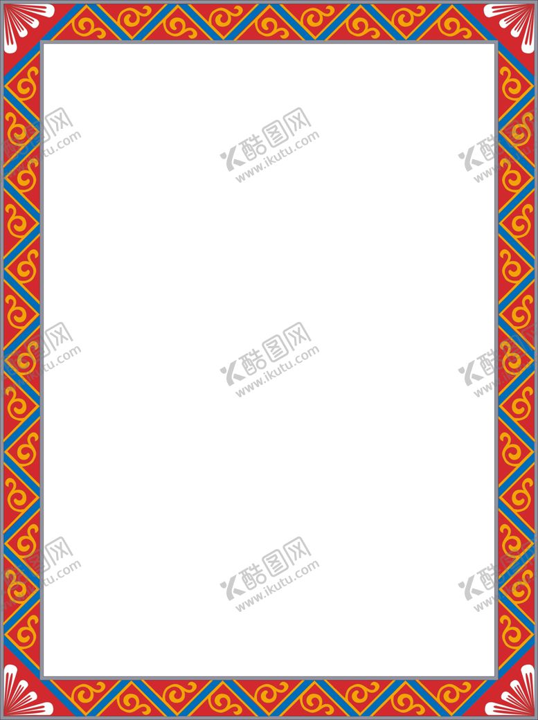 编号：90745209190217185756【酷图网】源文件下载-简约花纹边框