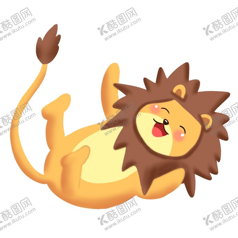 编号：78028309151856067254【酷图网】源文件下载-卡通狮子