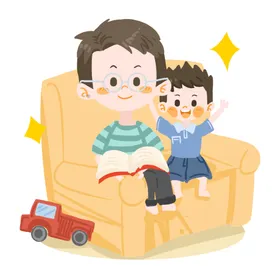 父亲节插画