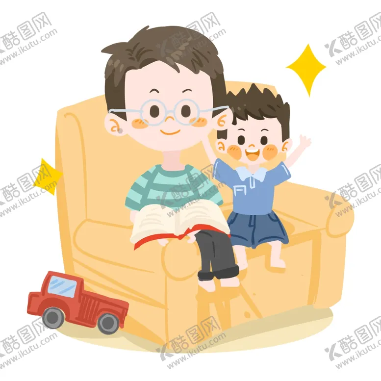 编号：59250206271641316371【酷图网】源文件下载-父亲节插画