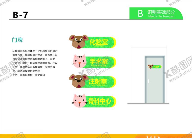 编号：95601609131326587804【酷图网】源文件下载-宠物医院VI门牌