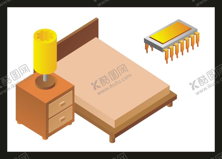 编号：80632401271120554113【酷图网】源文件下载-手绘家具家电 