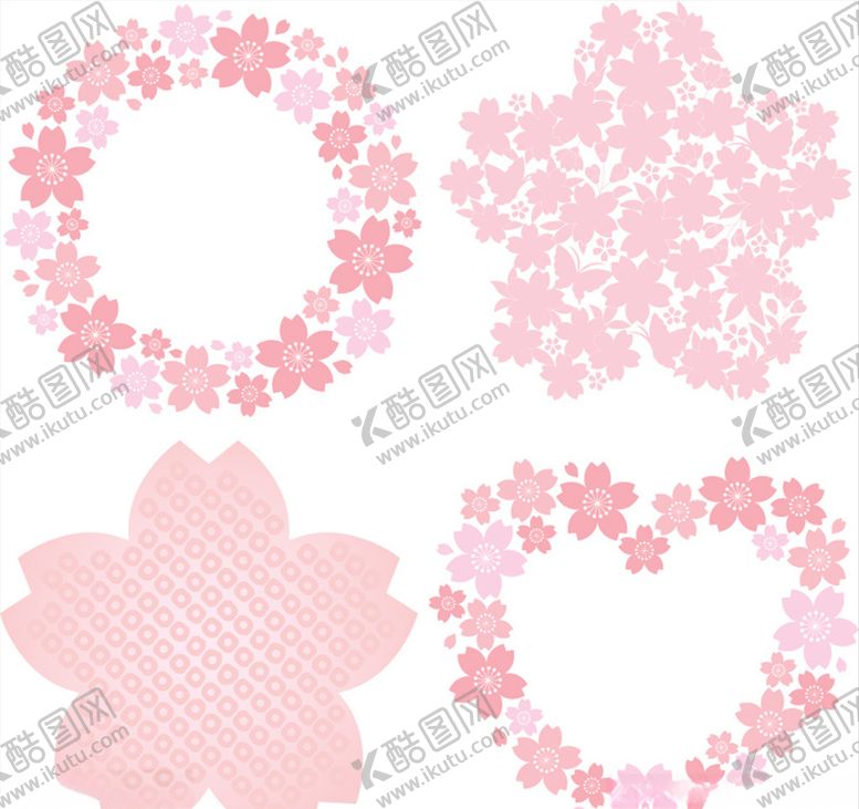 编号：99790507032141282134【酷图网】源文件下载-矢量花朵图案