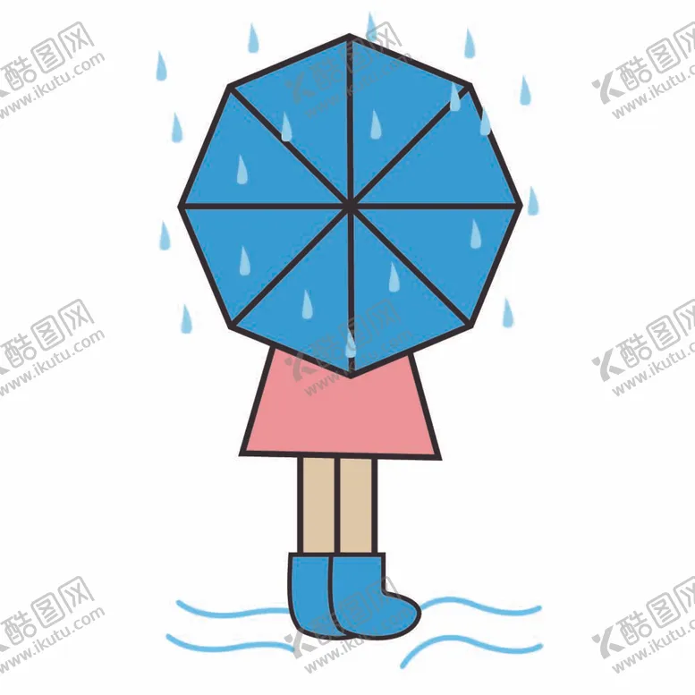 编号：63963211281122025105【酷图网】源文件下载-下雨打伞