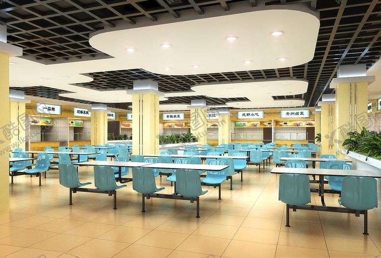 编号：88580909280227393357【酷图网】源文件下载-学校食堂