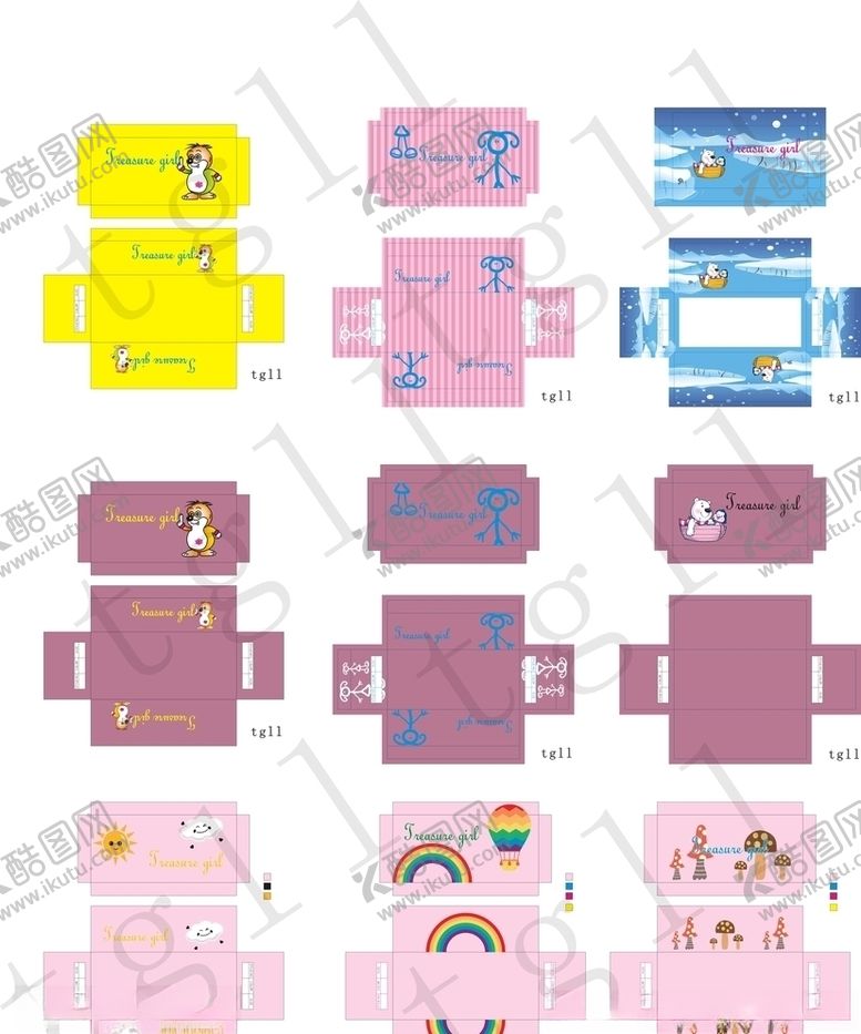 编号：68518009120012194365【酷图网】源文件下载-TREASUREGIRL童盒样