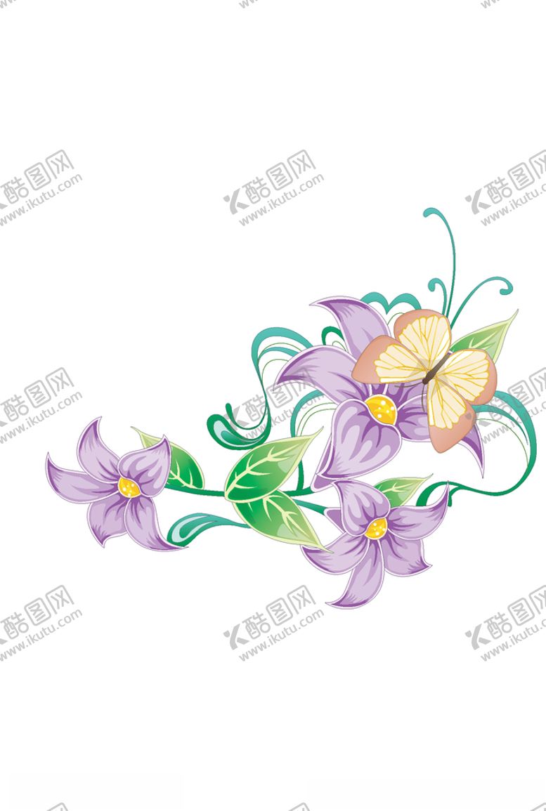 编号：13848306171950288180【酷图网】源文件下载-鲜花印花