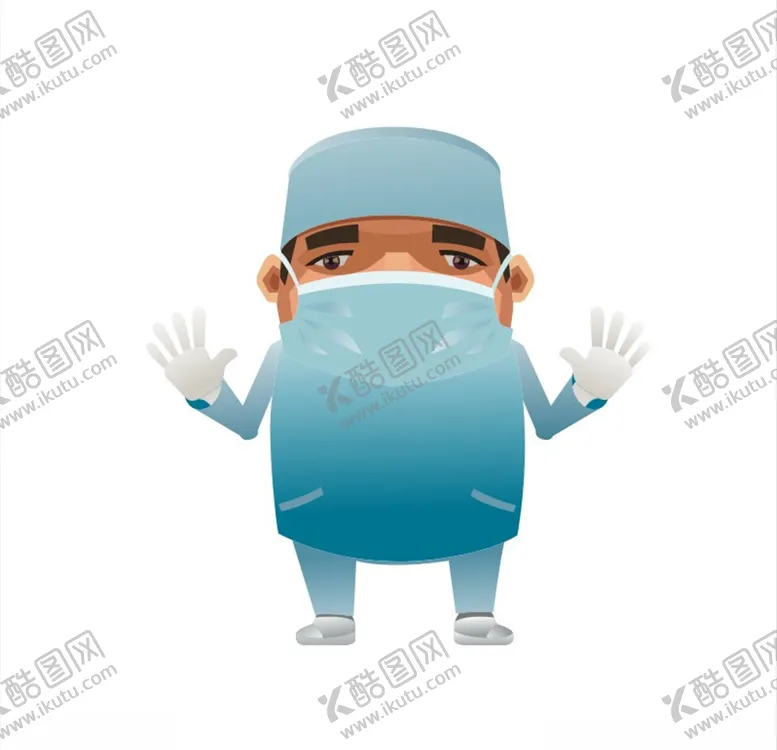 编号：13803706262145086590【酷图网】源文件下载-卡通矢量医生