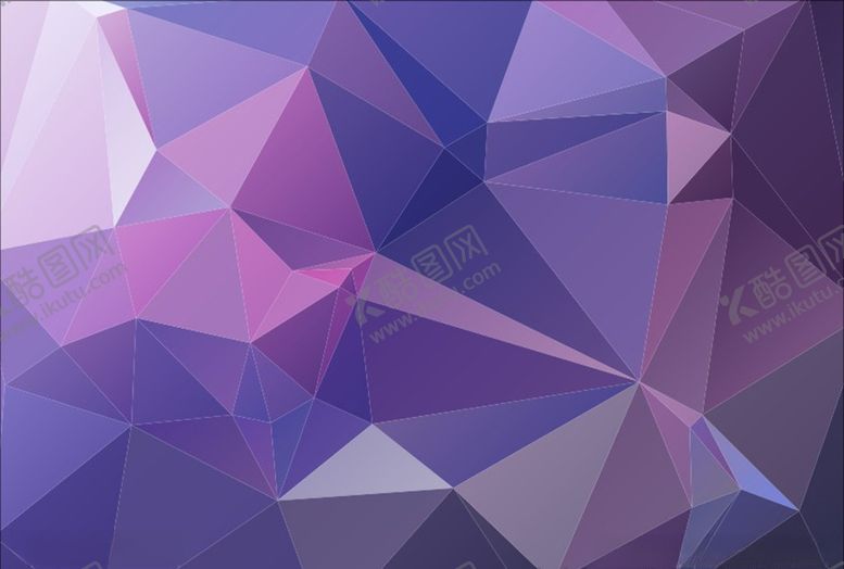 编号：15614710060127433770【酷图网】源文件下载-紫色几何图形背景菱形几何