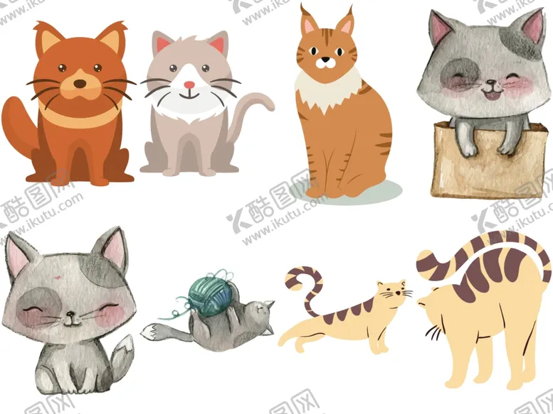 编号：74135509212237341890【酷图网】源文件下载-卡通猫