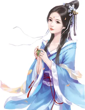古装帅哥美女插画图片风人物复国潮