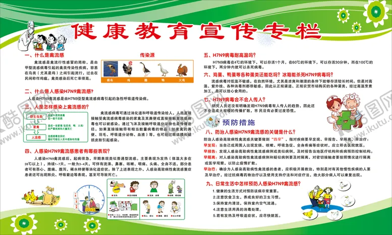 编号：53433601301238323156【酷图网】源文件下载-预防禽流感
