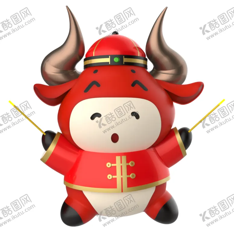 编号：16036304140831301894【酷图网】源文件下载-牛年形象