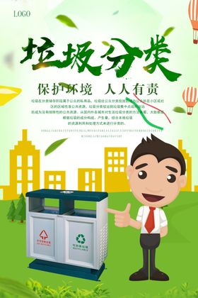 垃圾分类展板创建卫生城市管理生活