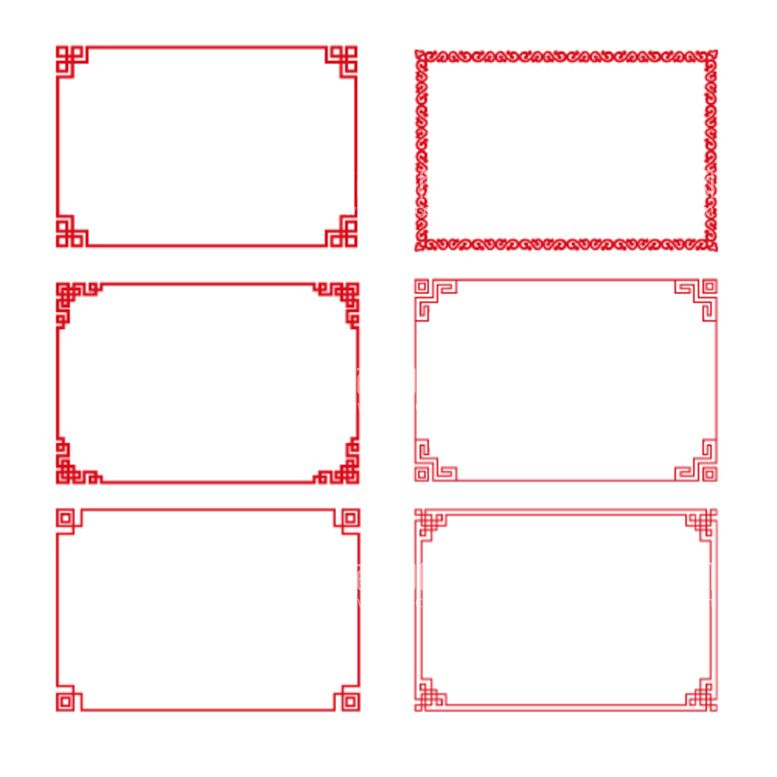 编号：07984309180543553987【酷图网】源文件下载-边框 