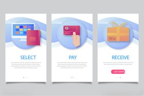 简洁APP界面设计展示