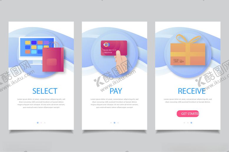 编号：20743011211125237660【酷图网】源文件下载-简洁APP界面设计展示
