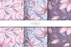 花卉图案背景素材