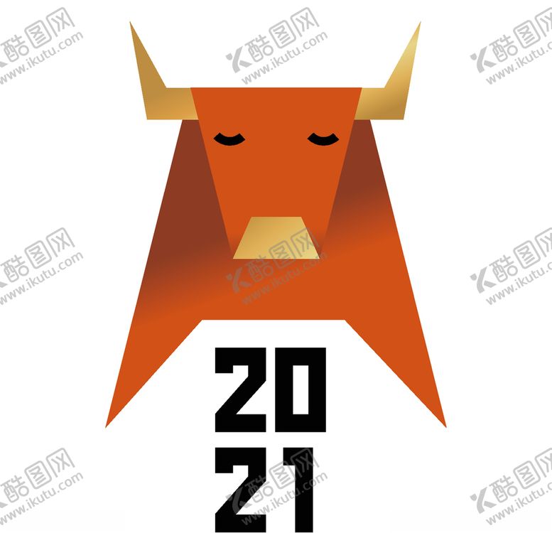 编号：89679909231533006607【酷图网】源文件下载-2021牛年春节元素