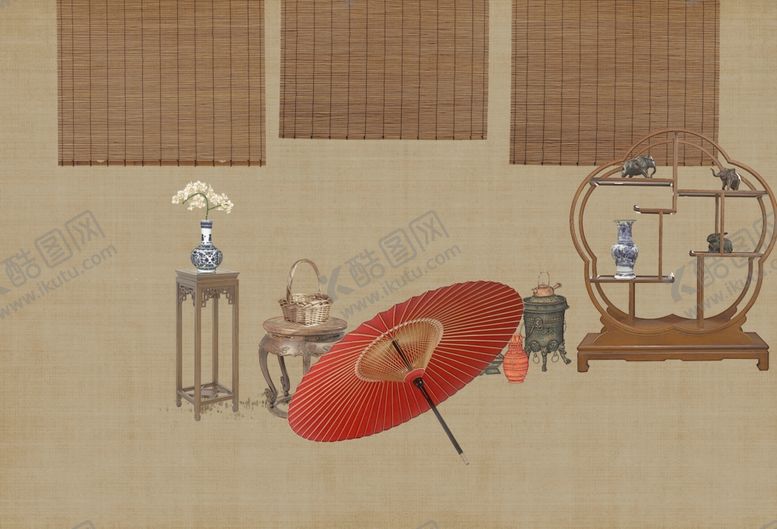 编号：41784306250345051668【酷图网】源文件下载-工笔画
