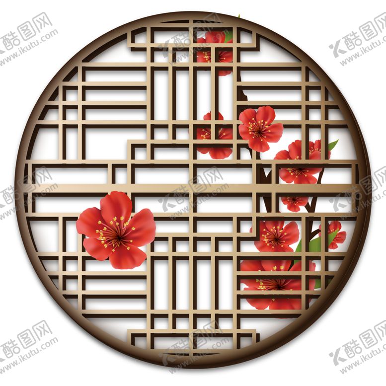 编号：33380307041200224289【酷图网】源文件下载-传统窗框