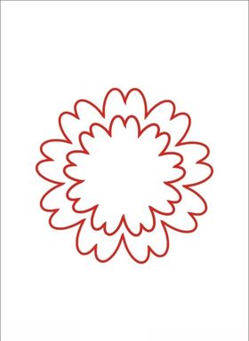 矢量花花纹艺术花朵
